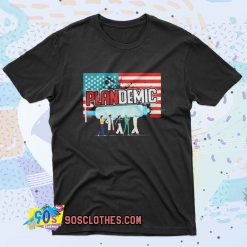 Pandemic 2020 Quarantine Social Distancing Retro T Shirt