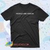 People Are Poison Rose Letter 90s T Shirt Style