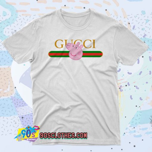 Peppa Pig Pecs Belt Gucci 90s T Shirt Style