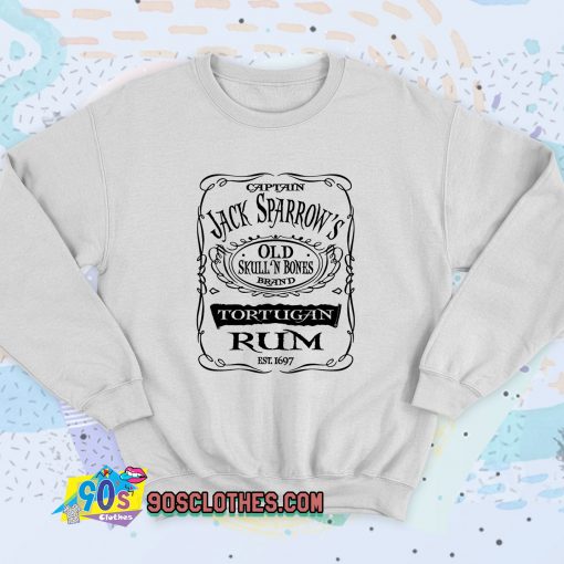 Pirates of the Caribbean Captain Jack Sparrow Sweatshirt Style