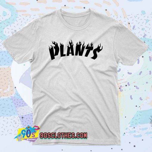 Plant Flame 90s T Shirt Style