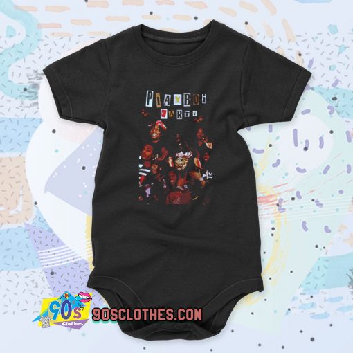 Playboi Carti Tour Concert Hip Hop Cool Baby Onesie