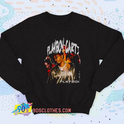 Playboy Carti Rap Homage Vintage Sweatshirt