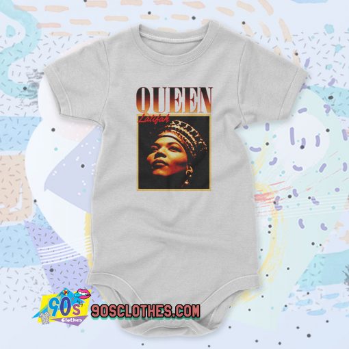 Queen Latifah Girl Power Custom Baby Onesie