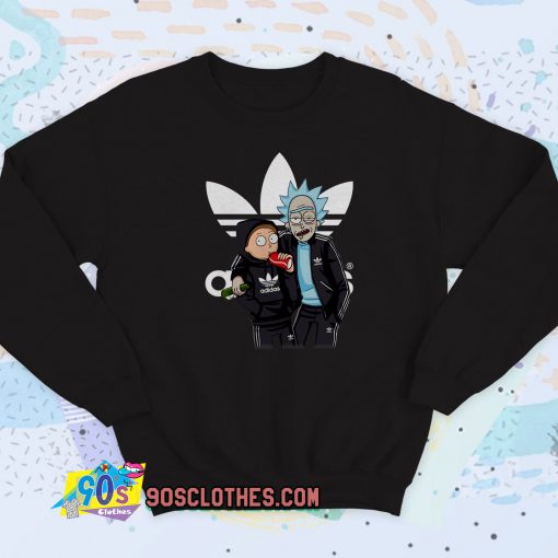 Rick And Morty Adidas Sweatshirt Style