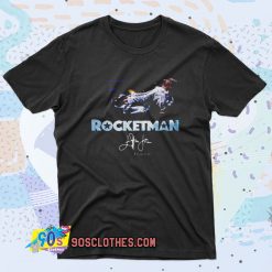 Rocketman Elton John Signature Retro T Shirt