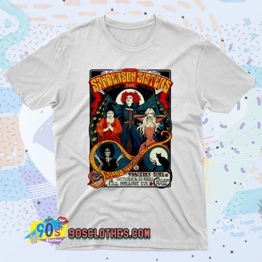 Sanderson Sisters Live 90s T Shirt Style