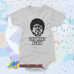 Say What Again Jules Winnfield Pulp Fiction Custom Baby Onesie