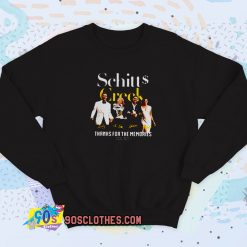 Schitt Creek Signature Thanks For The Memories Vintage Sweatshirt