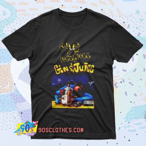 Snoop Dogg Gin And Juice Retro T Shirt