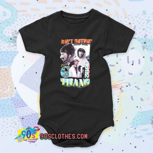 Snoop Dogg Rap Hip Hop Cool Baby Onesie