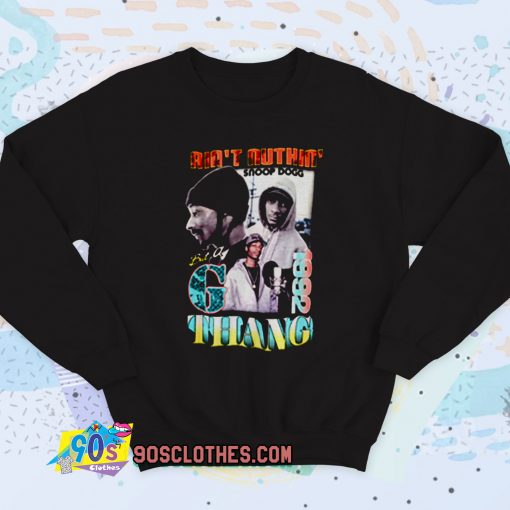 Snoop Dogg Rap Hip Hop Vintage Sweatshirt