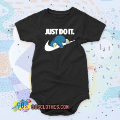 Snorlax Pokemon Just Do It Unisex Hoodie Baby Onesie