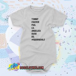 Squad Goals Rugrats Baby Onesie