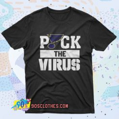 St. Louis Blues Puck The Virus Retro T Shirt