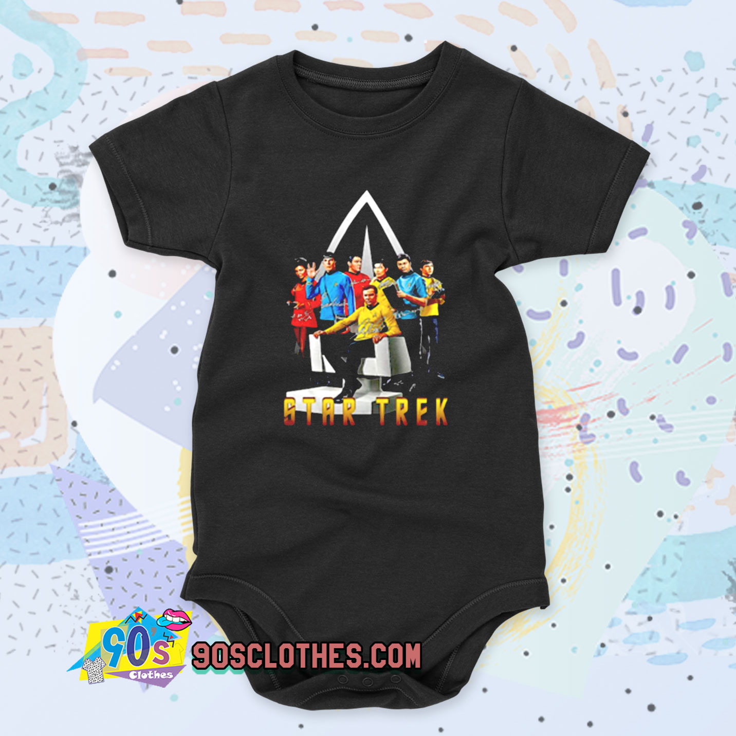 star trek baby onesie