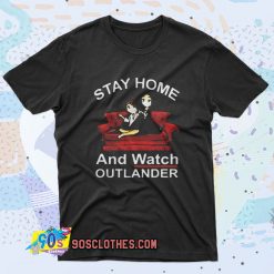 Stay Home And Wat Outlander Retro T Shirt