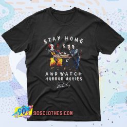 Stephen King Is Still Underrated Stay Home And Watch Horror Movies Retro T Shirt