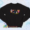 Stitch And Toothless Dunkin’ Donuts Vintage Sweatshirt