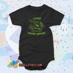 Stranger Things Camp Know Where Baby Onesie