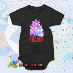 Stranger Things Eleven Keep Your Distance Cool Baby Onesie