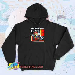 Super Mario Kart Checkered Vintage Hoodie