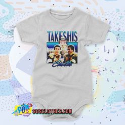 Takeshis Castle Custom Baby Onesie