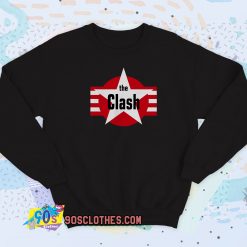 The Clash Star And Stripes Magnet Sweatshirt Style