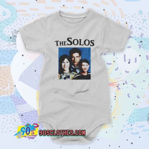 The Solos Star Wars Family Portrait Custom Baby Onesie