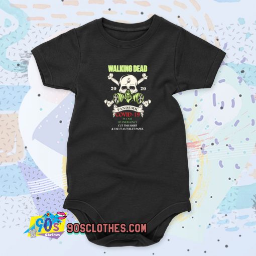 The walking dead 2020 Pandemic Covid 19 Cool Baby Onesie