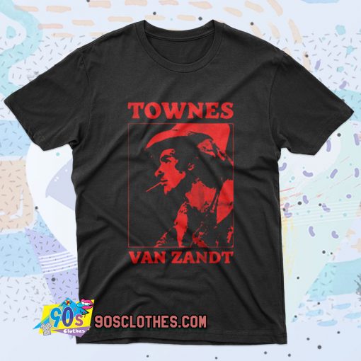 Townes Van Zandt Retro T Shirt