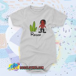 Travis Scott Rodeo Disney Cartoon Custom Baby Onesie