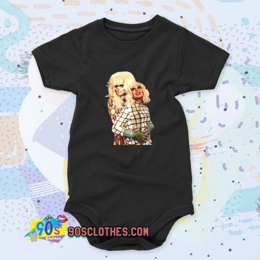 Trixie Mattel and Katya Titanic Inspired Cool Baby Onesie