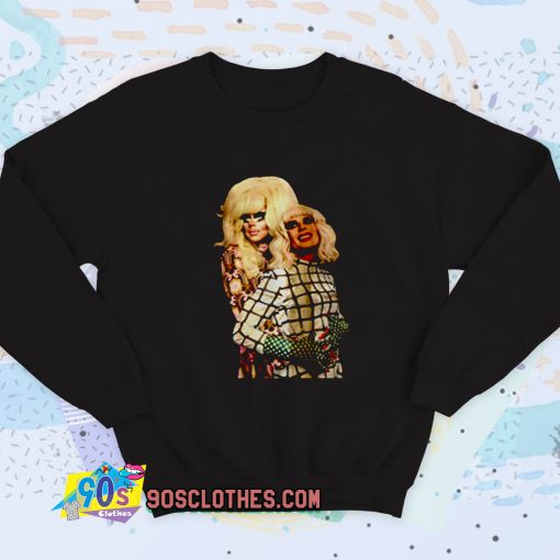 Trixie Mattel and Katya Titanic Inspired Vintage Sweatshirt