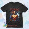 Tupac Shakur Life Of An Outlaw Retro T Shirt