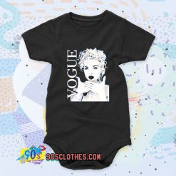 VOGUE Madonna Cover Cool Baby Onesie