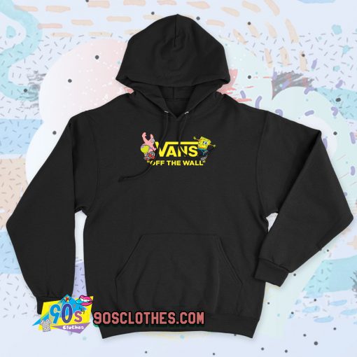 Vans Spongebob Squarepants Collaboration Yellow Vintage Hoodie