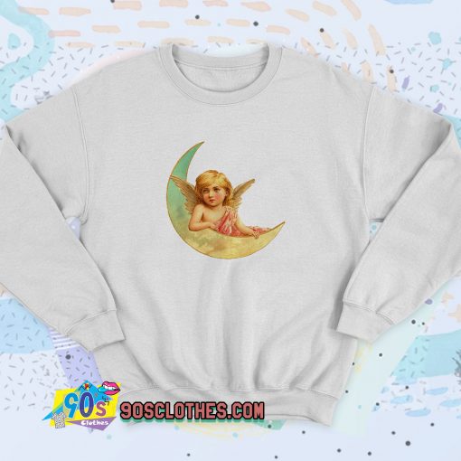 Victorian Angels Paint Art Sweatshirt Style