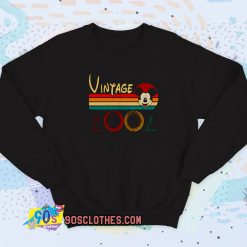 Vintage 2002 Mickey Mouse 18th Vintage Sweatshirt