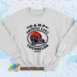 Vintage Camp Crystal Lake Counselor Sweatshirt Style