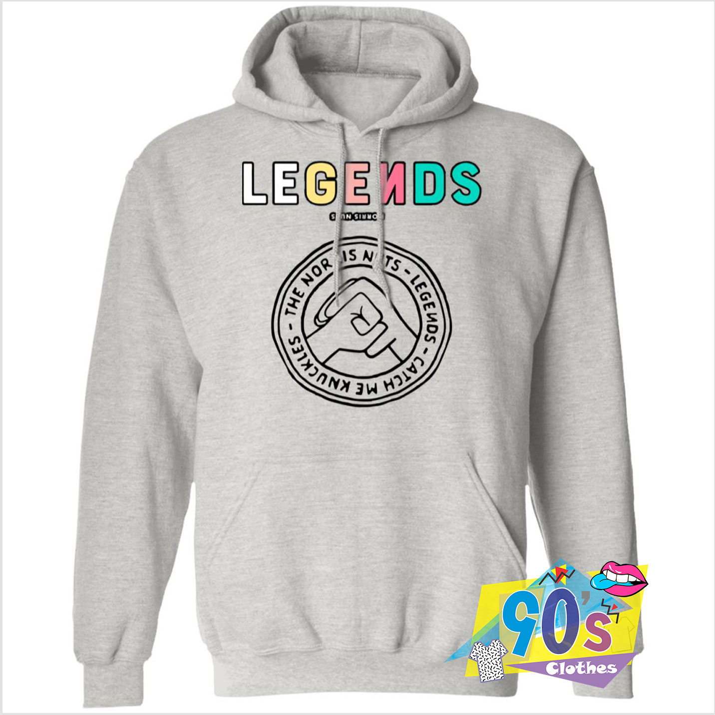 Norris nuts hotsell merch legends hoodie