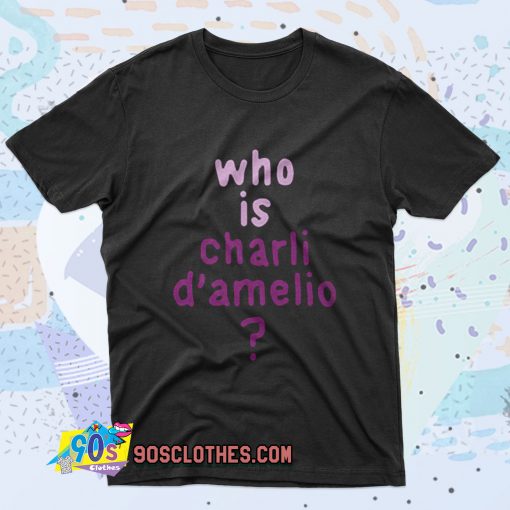 Who is Charli D’amelio Retro T Shirt