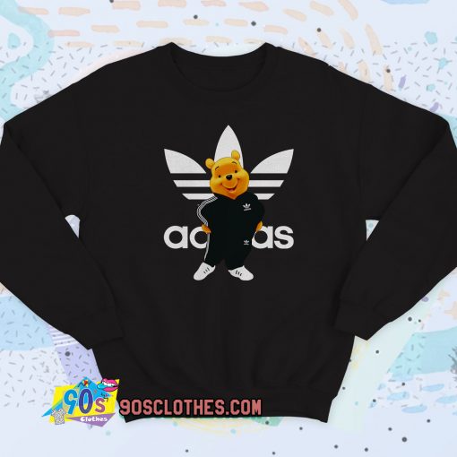 Winnie Pooh Adidas Parody Sweatshirt Style