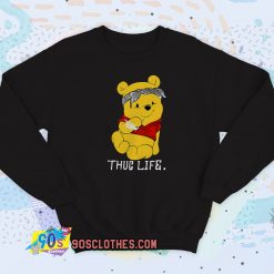 Winnie The Pooh Thug Life Sweatshirt Style