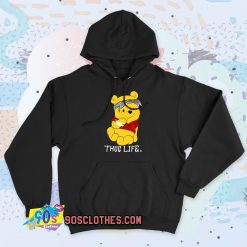 Winnie The Pooh Thug Life Vintage Hoodie