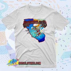 grateful dead surfing skeleton 90s T Shirt Style