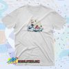 90s GOKU AND MASTER ROSHI RIDE THE WAVE T shirt