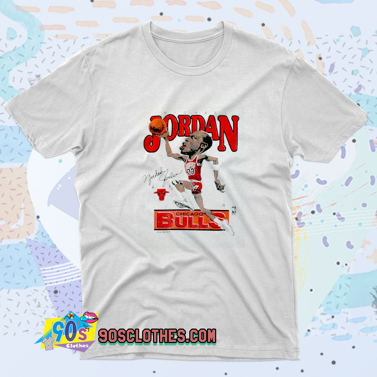 Vintage Michael Jordan T Shirt, Michael Jordan 90s Graphic tee
