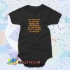 Alan Watts No Amount of Anxiety Quote Baby Onesie