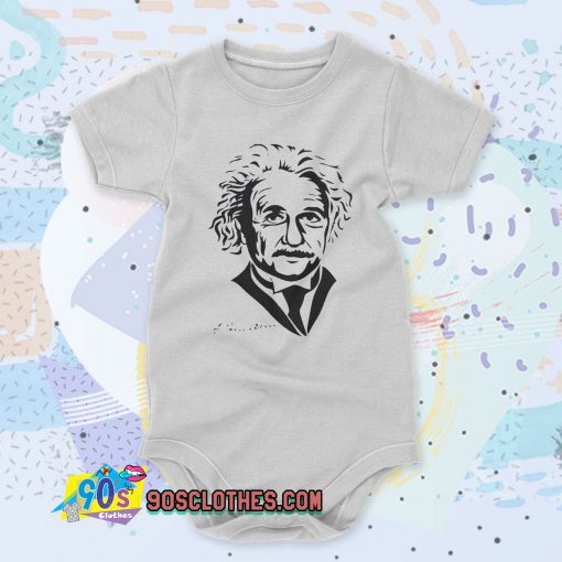 Albert Einstein Scientist Inventor Cute Baby Onesies